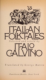 Italian folktales (1980, Pantheon)