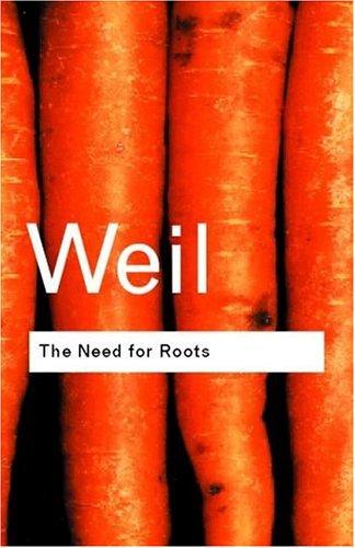 The Need for Roots (2001, Routledge)