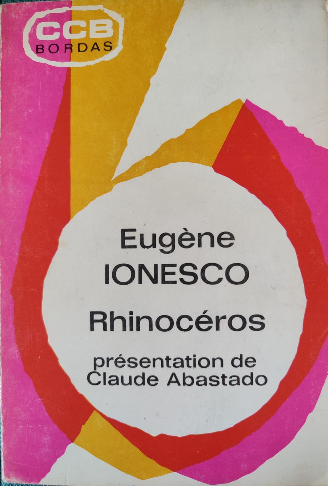 Rhinocéros (French language, 1971, Éditions Bordas)