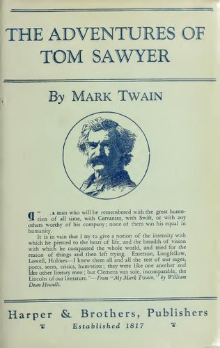 The Adventures of Tom Sawyer (1920, Harper & Brothers Publishers)