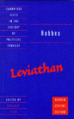 Leviathan (1996, Cambridge University Press)