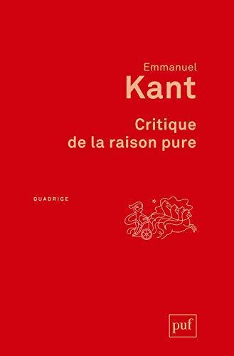 Critique de la raison pure (French language, 2012)