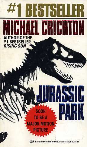 Jurassic Park (Paperback, 1993, Ballantine Books)