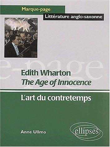 The age of innocence edith wharton (Hardcover, French language, 2001, Ellipses Marketing)