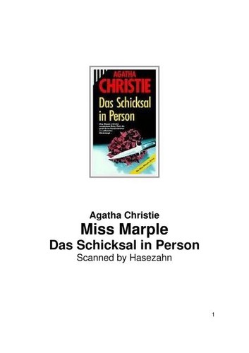 Das Schicksal in Person (German language, 1986, Loewe)