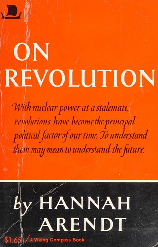 On revolution (Paperback, 1965, Viking Press)