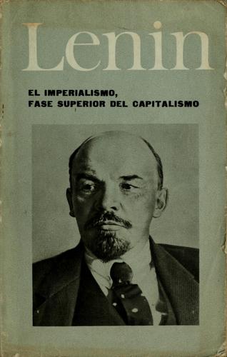 El imperialismo, fase superior del capitalismo (Spanish language, 1966, Pogreso)