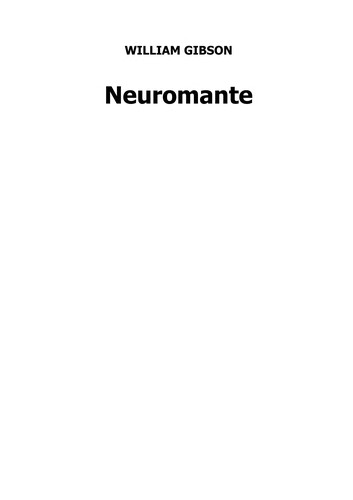 Neuromante (Spanish language, 2006, Minotauro)