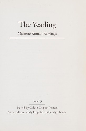 Yearling (2007, Pearson Education, Limited)