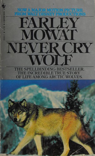 Never cry wolf. (1979, Bantam Books)