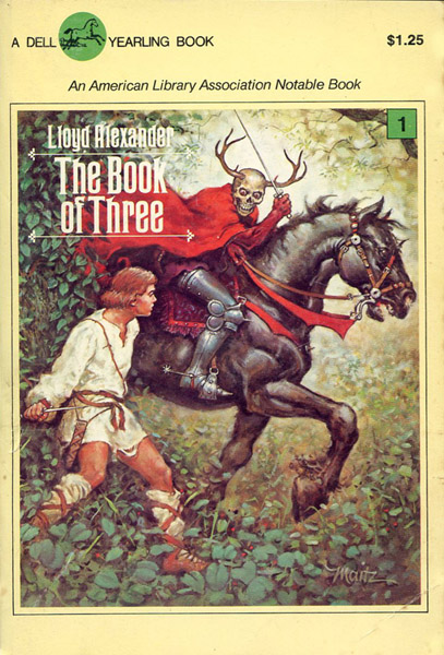 The Book Of Three (Paperback, 1975, Dell Yearling)