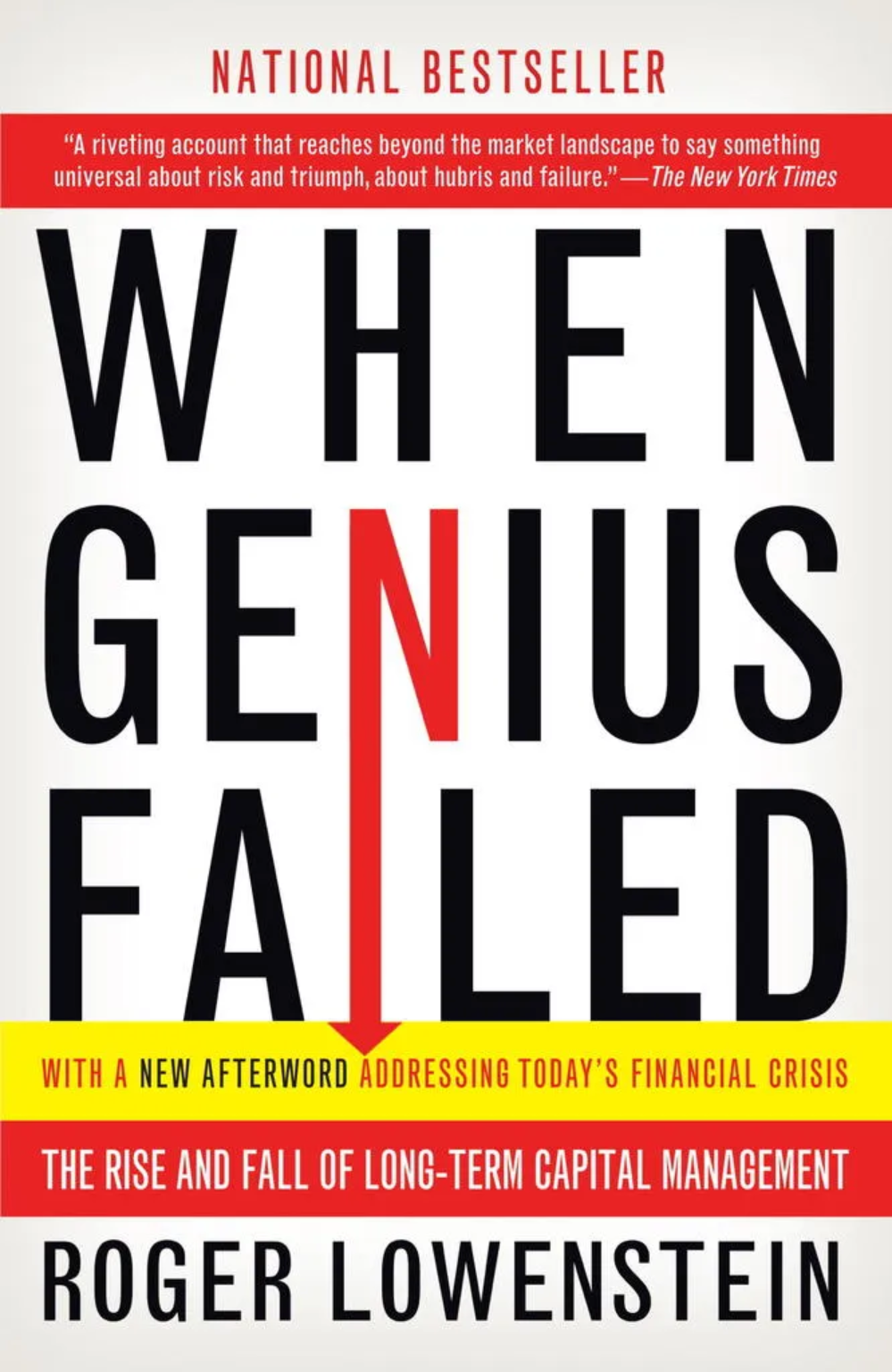 When Genius Failed (2001, Random House Trade Paperbacks)