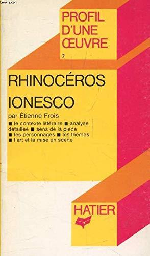 Ionesco, " Rhinocéros " (French language, 1998)