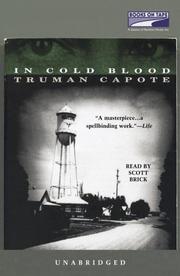 In Cold Blood (AudiobookFormat, 2006, Books on Tape)
