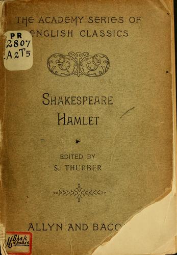Hamlet (Paperback, 1897, Allyn and Bacon)