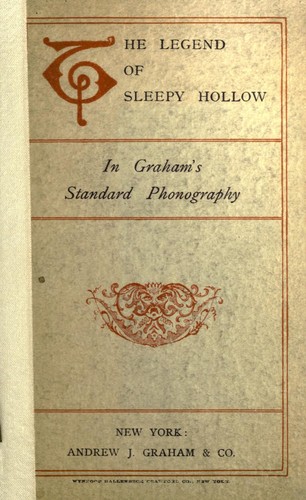 The legend of Sleepy Hollow (1899, A.J. Graham & Co.)