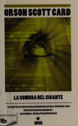 La sombra del gigante (Spanish language, 2012, Ediciones B, S.A., para el sello B de Bolsillo)