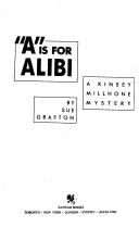 "A" IS FOR ALIBI (Kinsey Millhone Mysteries (Paperback, 1987, Bantam)