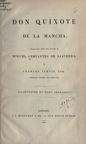 Don Quixote de la Mancha (1837, J.J. Dubochet)