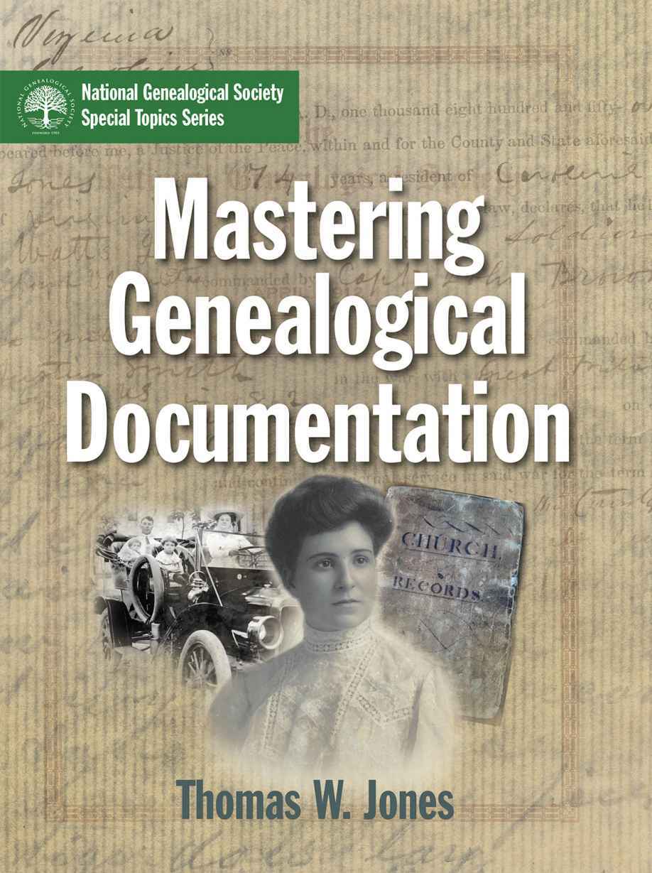 Mastering Genealogical Documentation (EBook, 2017, National Genealogical Society)