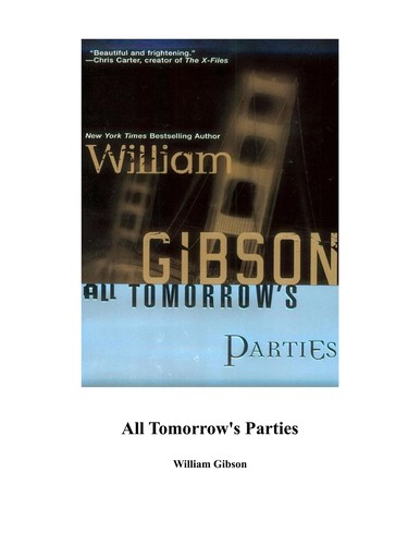 All tomorrow's parties (2000, Ace Books)