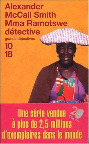 Mma Ramotswe détective (French language, 2003)