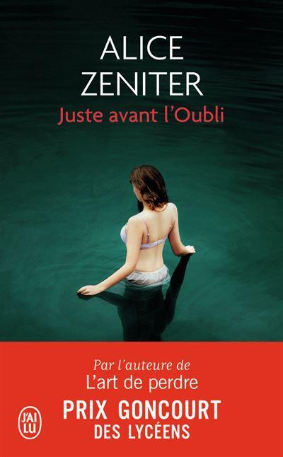 Juste avant l'oubli (French language, 2015, J'ai Lu)