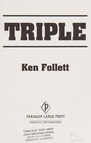 Triple (1993, Eagle Large Print)