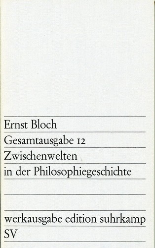 Zwischenwelten in der Philosophiegeschichte (Paperback, German language, 1977, Suhrkamp Verlag)