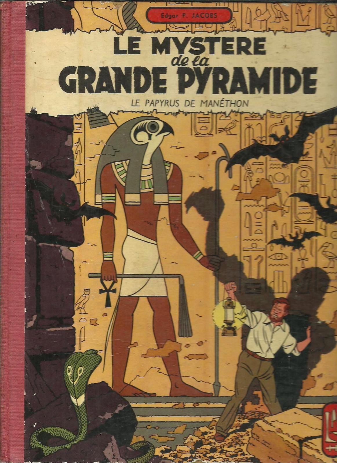 Le Mystère de la Grande Pyramide (French language, 1959, Le Lombard)