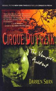 The vampire's assistant (2002, Thorndike Press)