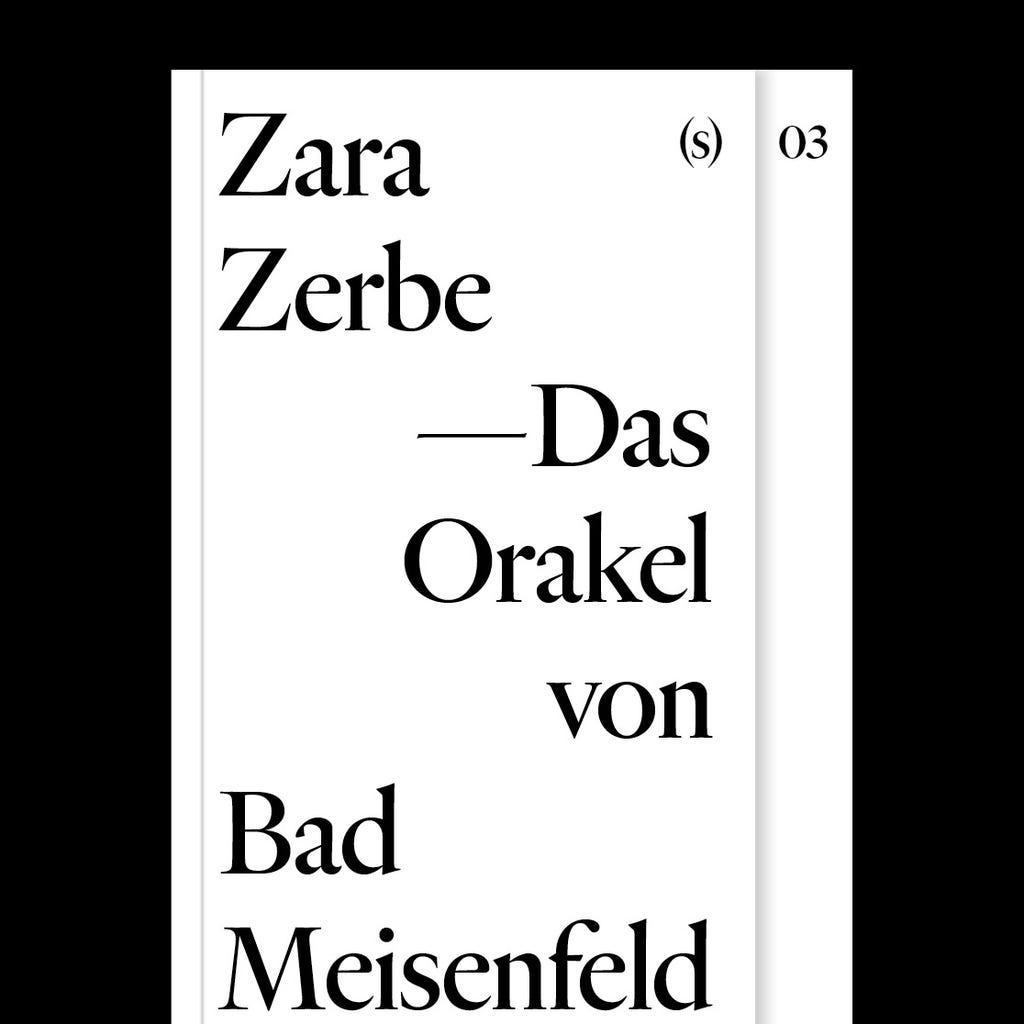 Das Orakel von Bad Meisenfeld (German language, stirnholz Verlag)