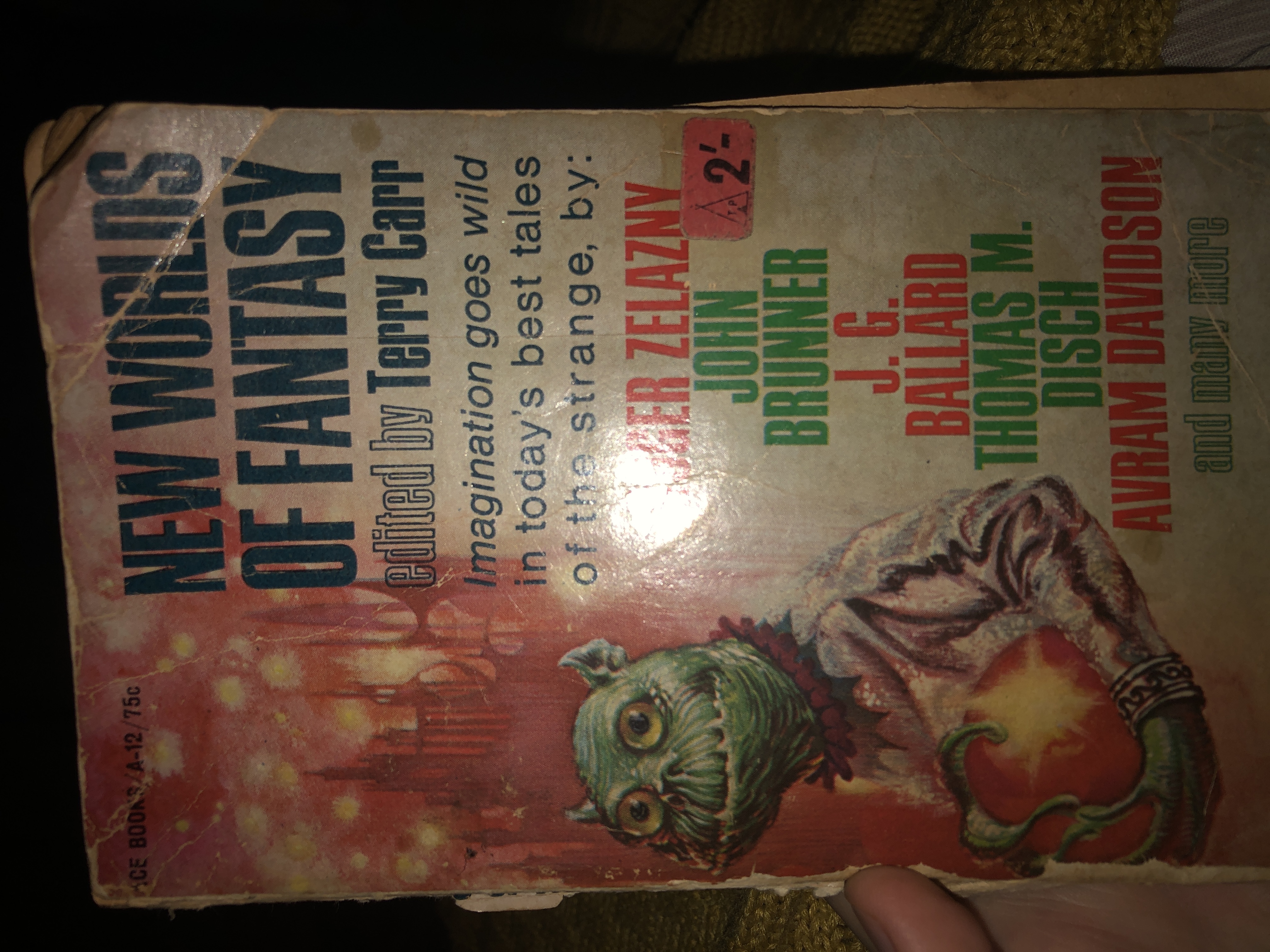 New Worlds of Fantasy (1967, Ace A12)