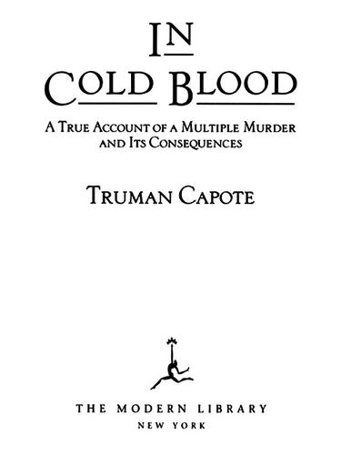In Cold Blood (EBook, 2001, Random House Publishing Group)