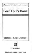 Lord Foul'sbane (1977, Ballantine Books)