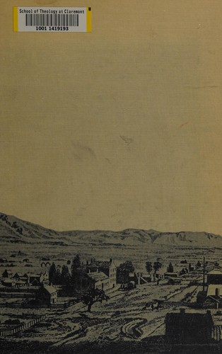 Homeward to Zion. (1957, University of Minnesota Press)