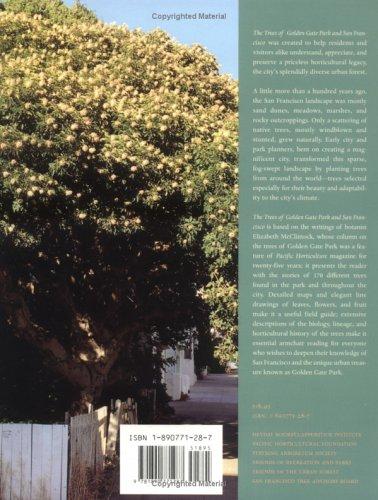 The Trees of Golden Gate Park and San Francisco (Paperback, 2001, Heyday Books)