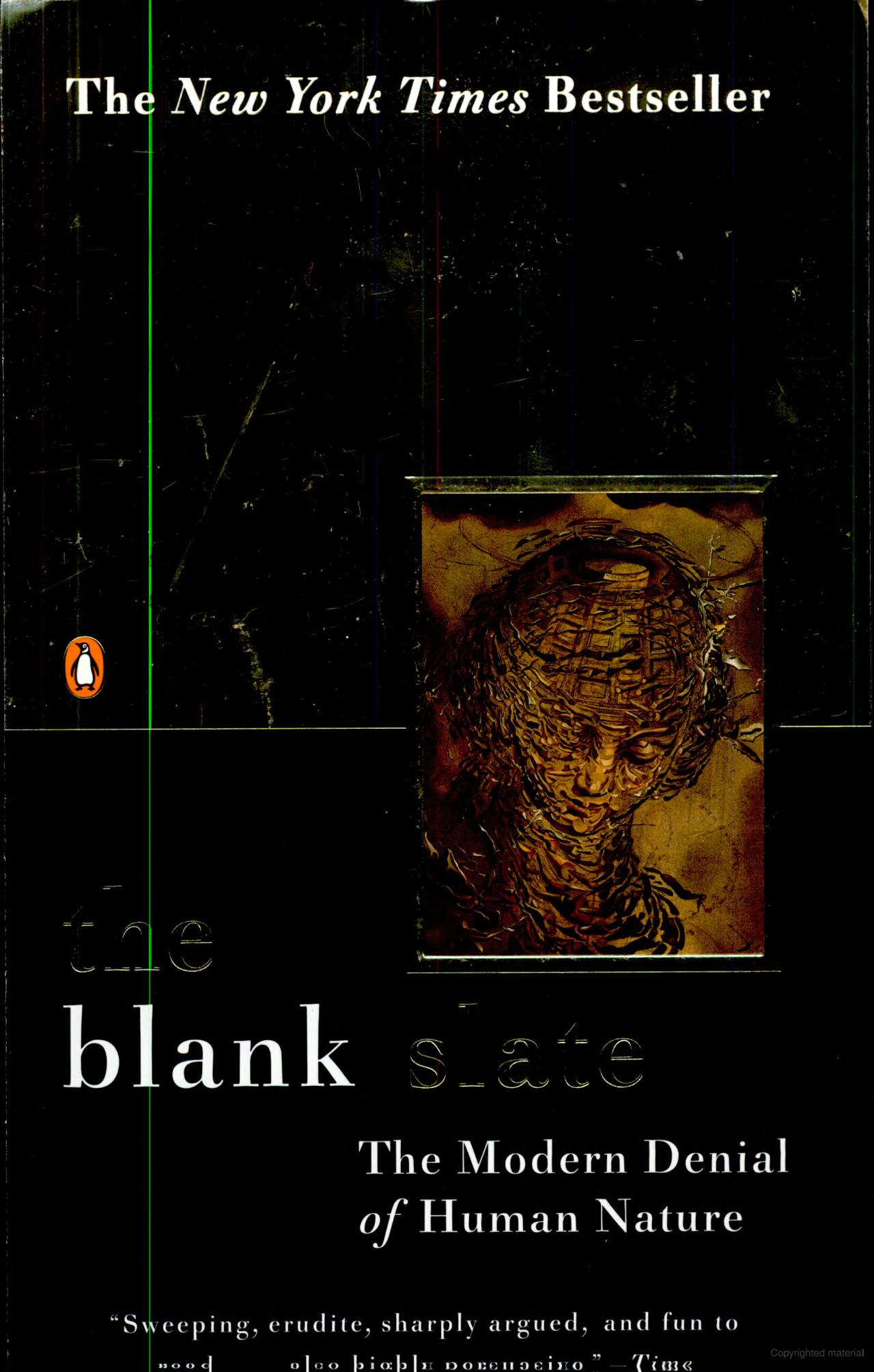 The blank slate (2002, Penguin)