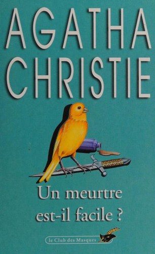 Un meutre est-il facile? (French language, 1957, Librairie des Champs-Élysées)