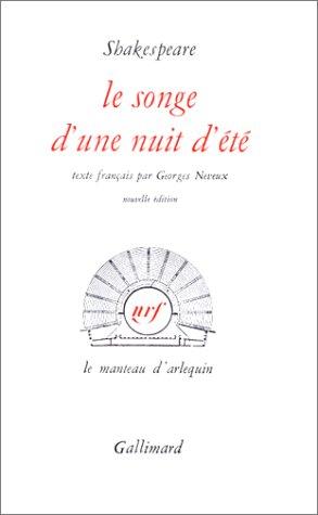 Le Songe Dune Nuit Dete (Gallimard French)