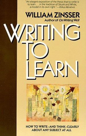 Writing To Learn (Paperback, 1993, Collins)
