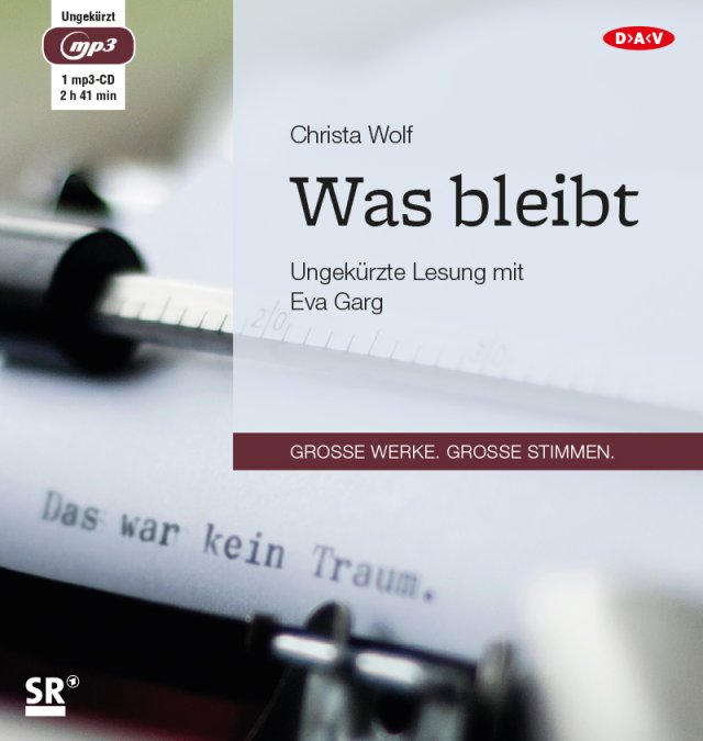 Was bleibt (AudiobookFormat, German language, 2016, DAV)
