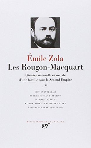 Les Rougon-Macquart, tome 3 (French language, 1990)