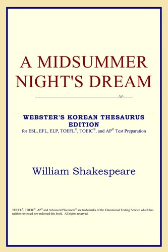 A midsummer night's dream (2005, ICON Classics)