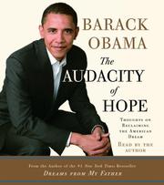 The Audacity of Hope (2006, RH Audio)