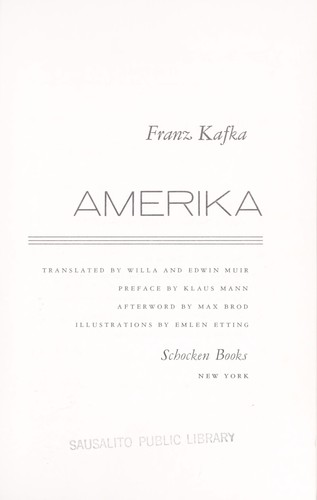 Amerika (1987, Schocken)