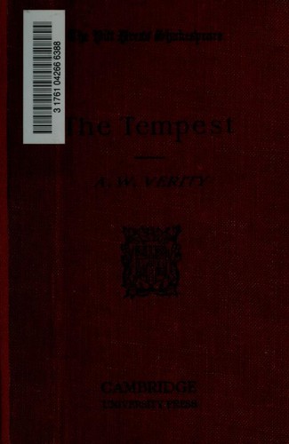 The Tempest (1926, University Press)