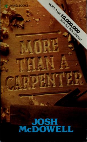 More than a carpenter (1982, Living Books)