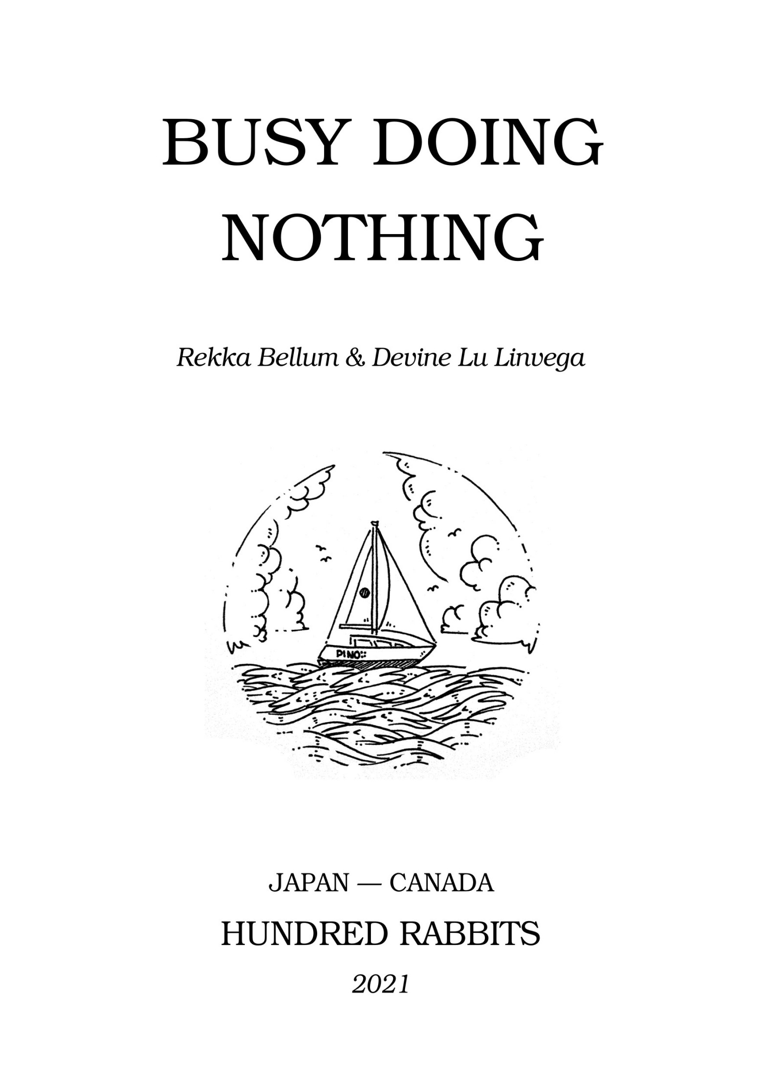 Busy Doing Nothing (EBook)