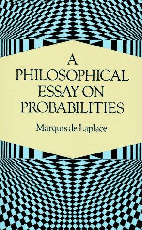 A philosophical essay on probabilities (1995, Dover Publications)